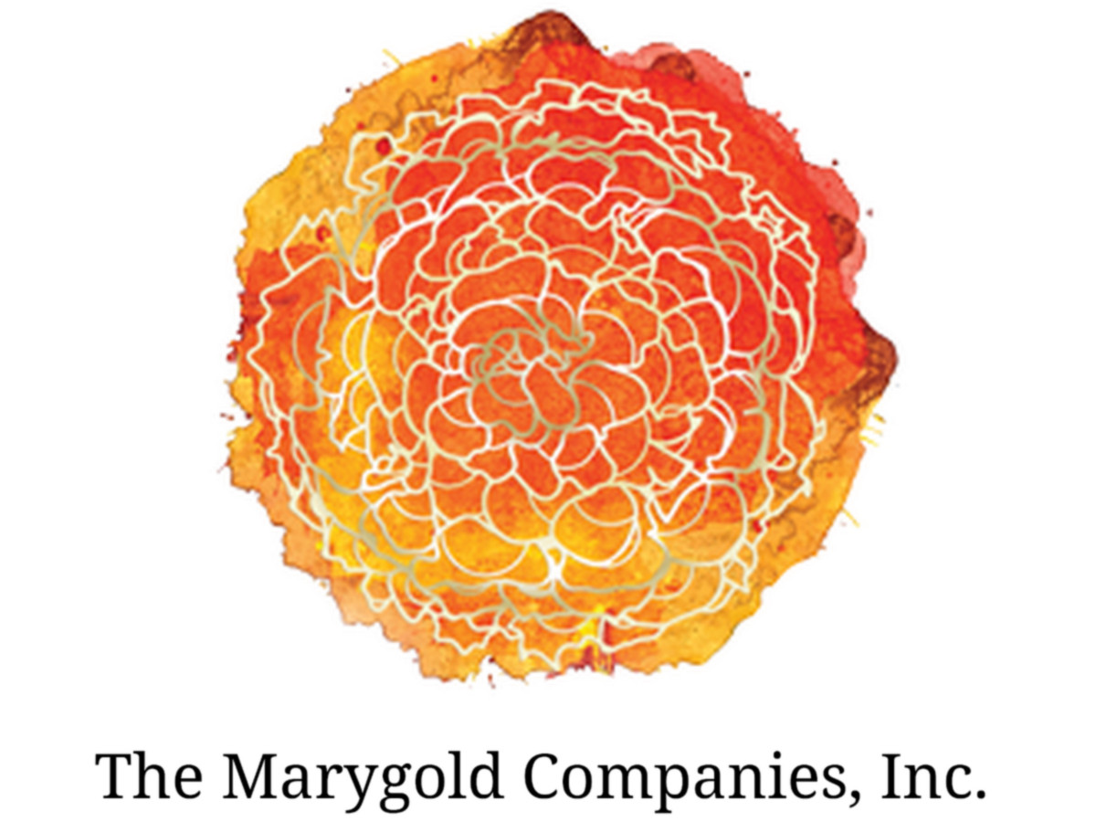 Marygold Companies - logo emiten MGLD | 👁️GURU.Markets👁️ Simbol lan logo merek Marygold Companies (MGLD)