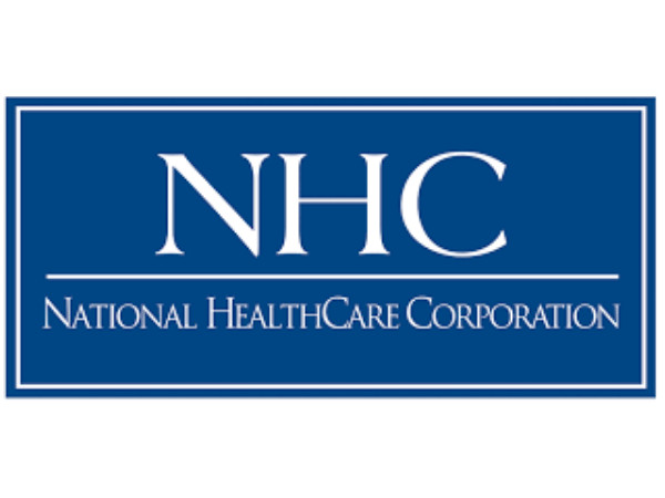 Logo perusahaan National HealthCare Corporation (NHC) | 👁️GURU.Markets👁️ Logo korporat perusahaan National HealthCare Corporation (NHC)