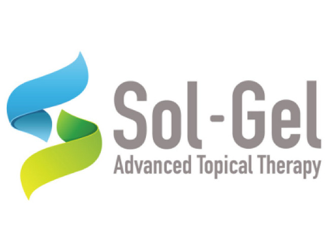 Simbol lan logo merek sol-gel.com (SLGL)