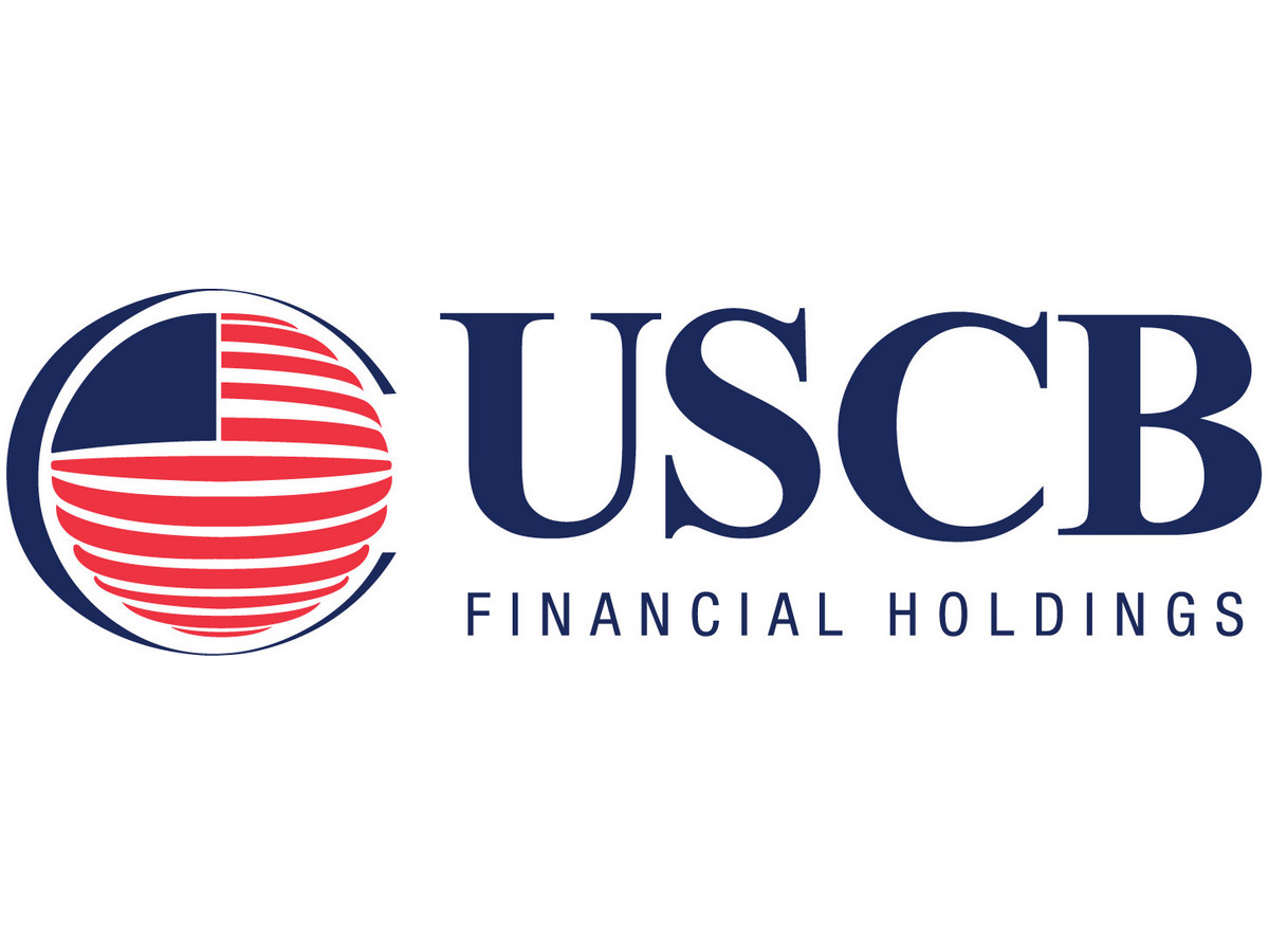 Logo perusahaan USCB Financial Holdings, Inc. (USCB) | 👁️GURU.Markets👁️ Logo korporat perusahaan USCB Financial Holdings, Inc. (USCB)