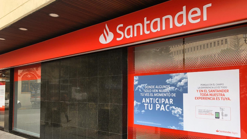 דוגמת מוצר של Banco Santander-Chile