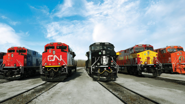מוצר ממותג של Canadian National Railway Company