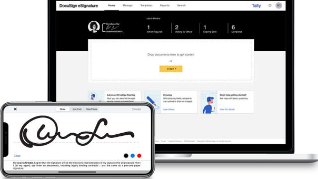 מוצר עיקרי של DocuSign