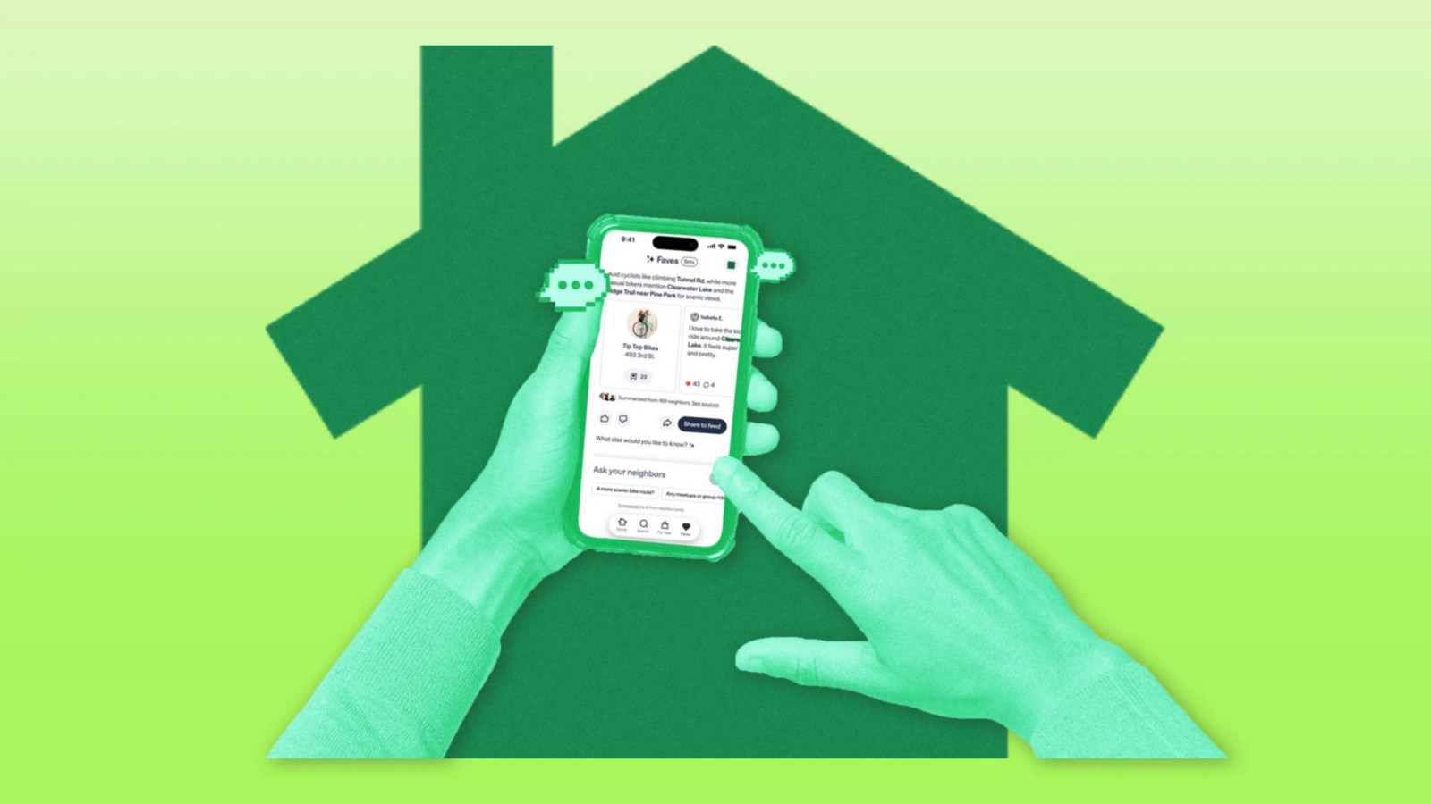 פריט של המותג Nextdoor Platform